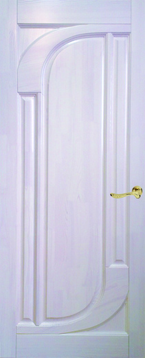 Двери из массива сосны: вариант исполнения №3