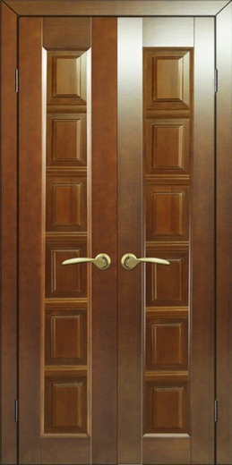 Двери из массива сосны «Премиум»: вариант исполнения №4