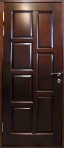 Входные двери из массива сосны: вариант исполнения №10-atlant-lak