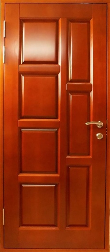 Входные двери из массива сосны: вариант исполнения №9-atlant-lak