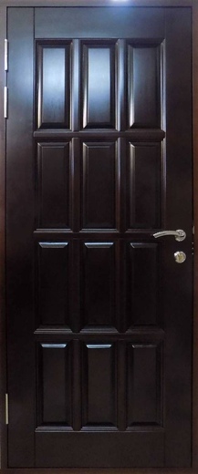 Входные двери из массива сосны: вариант исполнения №7-premyera-lak