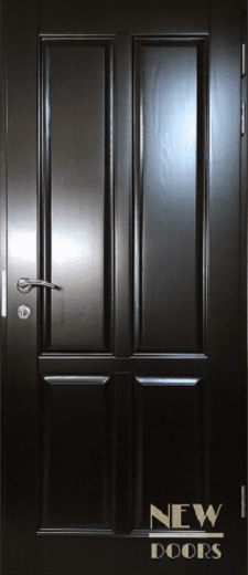 Входные двери из массива сосны: вариант исполнения №2-rif-lak